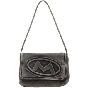 Denim Shoulder Bag Women's Casual Handbags Handbags Soft Denim Bag